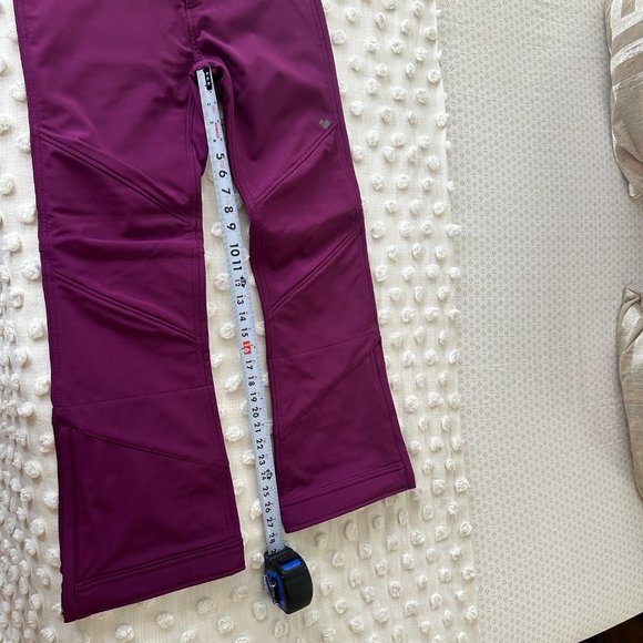 ⛷️⛷️ NWT Obermeyer Jolie Softshell Pant :: MAGENTA :: GIRLS XL :: SIZE S ⛷️⛷️ - Picture 7 of 9